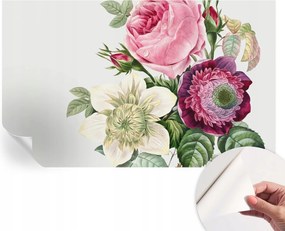 Öntapadós Dekoratív Fotótapéta Hálószobába Virágos csokor 416x254 cm