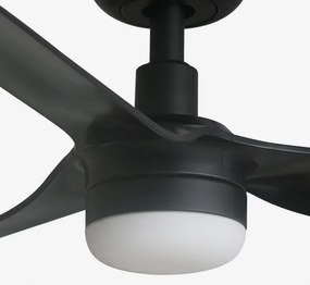 FARO 33822WT-1TW-LED Dimmelhető mennyezeti ventilátor MINI PUNTS LED/10W/230V fekete átm. 90cm WT + távirányító