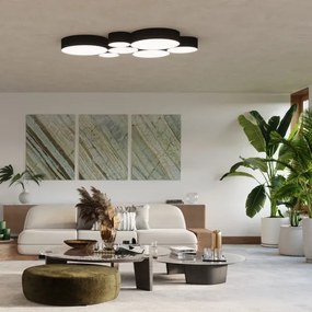 Mennyezeti lámpa ARENA 4xE27/60W/230V fekete