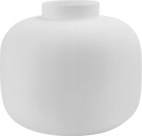 Üveg váza 21,5 cm fehér Asa Glass