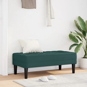 Pad Sötét Zöld 113x57x39 cm Szövet