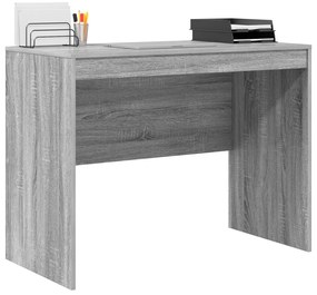 Íróasztal Szürke sonoma MDF, Furnér 100 x 50 x 76 cm Tartós