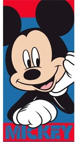 Disney Mickey Smile fürdőlepedő, strand törölköző 70x140cm (Fast Dry)