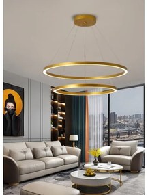 Immax NEO 07159-G80-60 - LED Dimmelhető csillár FINO LED/93W/230V Tuya arany + távirányító