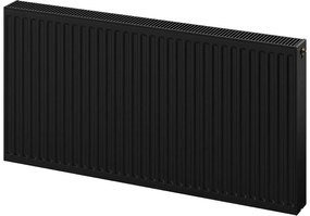 Mexen CC22, panelradiátor 400 x 2600 mm, alsó középső csatlakozás, 3082 W, fekete, W6C22-040-260-70