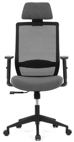 Fekete Hálós Irodai Szék Szinkron Mechanikával. KA-V3329 BK