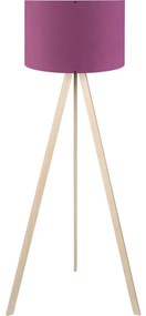 Állólámpa AYD 1xE27/40W/230V lila/bézs