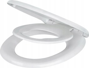 WC-ülőke Szabadonálló ülőke rátéttel Gyerekeknek fehér
