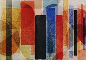 Fotótapéta Flizelina Dekoratív irodai geometrikus formák 208x146 Ragasztó