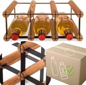 Palacktartó állvány Pet fém fa Eko 3 cipő Tömör