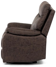 4092 BR3 pozicionáló fotel vintage, barna