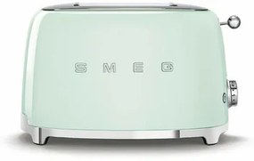 SMEG KENYÉRPIRÍTÓ, retro, 2 szeletes, világoszöld