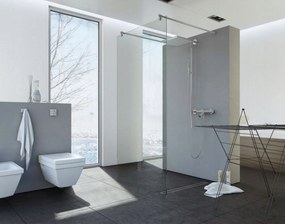 Walk-In Zuhanyfal 100 Magasság 200cm