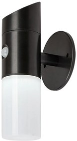 Rábalux Lutto 77030 mozgásérzékelős kültéri szolár falilámpa, 1W LED, 6500K, 65 lm,IP44