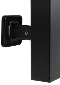 Elektromos törölközőszárító termosztáttal SILOUETTE 187W/230V 120,6cm IP44 fekete jobb