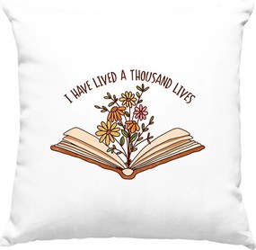 Párna Könyv Művészet Szerelmeseknek 5 Fehér