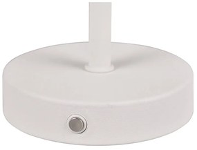 Fehér LED szabályozható asztali lámpa (magasság 30 cm) Jeff – Trio