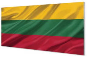 Üvegképek a Litvánia lobogója 100x50 cm