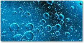 Fotó-kép edzett üveg Buborékok a víz alatt 140x70