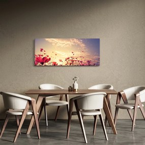 Kép - Rét virágokkal (120x50 cm)