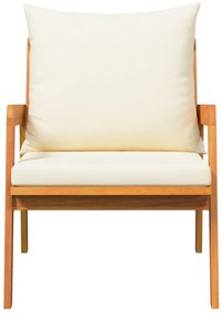 Kerti Székek 2 db 59.5x65x71.5 cm Tömör Fa Akác