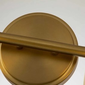 Quoizel QZ-SWELL2-BB-BATH-LED Fürdőszobai fali lámpatest SWELL, 2×G9/3W, 230V, IP44, aranyszínű