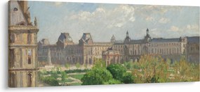 Kép - Camille Pissarro, Place du Carrousel, Paris, reprodukciók (120x50 cm)