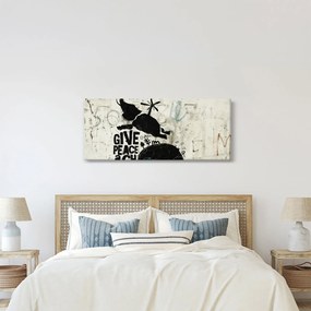 Kép - Slon nad zemou (120x50 cm)