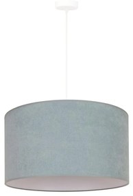 Duolla - Csillár zsinóron BRISTOL 1xE27/15W/230V átm. 45 cm zöld/fehér