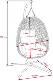 Avenberg MALIBU Függőszék