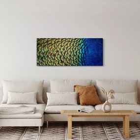 Kép - Pávatollak (120x50 cm)
