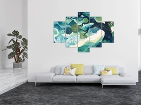 Kép – Az életfa zöld lombkoronája (150x105 cm)