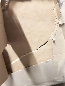 AKCIÓ Kis kinyitható kanapé ROSA, sötétkék/szürke II. osztály