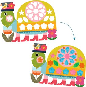 Színezés sablonokkal - Rendezetten vidám - Neat but fun