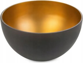 Tál 12x15 Alisma 4 barna arany művészi üveg