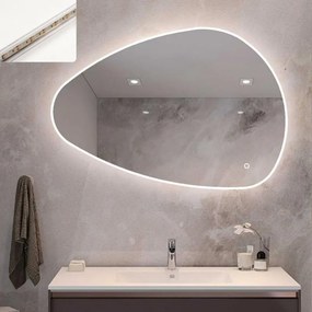 AREZZO design LED tükör 55x80