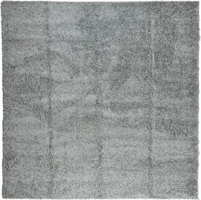 vidaXL PAMPLONA zöld magas szálú bolyhos modern szőnyeg 160 x 160 cm