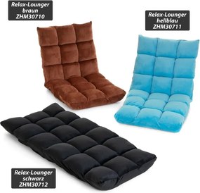 Összecsukható padlószék 60 x 52 x 53 cm barna