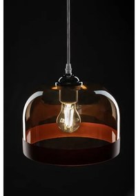 Lámpa Mennyezeti lámpatest LATI,7146,AC220-240V,50/60Hz,1*E27,IP20,átmérő 23,5cm,egy, borostyán