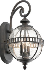 Kichler HALLERON KL-HALLERON-2S Fali lámpa 2x60W/E14 IP44