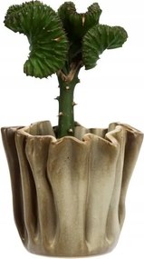 Flowi virágtartó kaspó L, bézs, Madam Stoltz