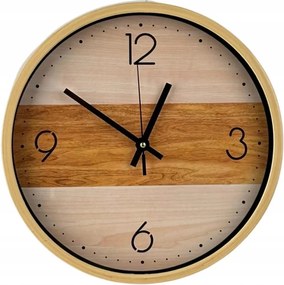 Falióra nappaliba 30 cm Ramsey fa csíkos