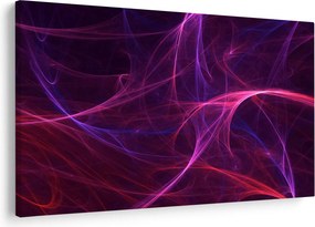 Absztrakt görbék képe (90x60 cm)