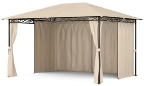 Mondo 3x4 pavilon fémkerettel és 4 oldalfallal