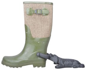 Öntöttvas kutyás csizmalehúzó, fekete