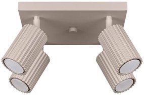 Brilagi - CRESTO LED spotlámpatest 4xGU10/10W/230V taupe