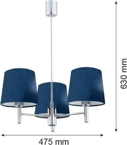 Argon BOLZANO 1381 Csillár 3x15W/E27 IP20