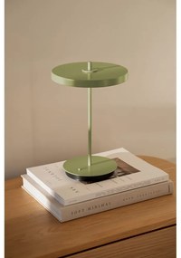 Zöld fém LED asztali lámpa fém búrával (magasság 31 cm) Asteria Move – UMAGE
