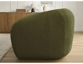 Zöld zsenília kinyitható kanapé 228 cm Neyo – Bobochic Paris