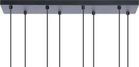 KAJA K-4933 FALCON Fekete Színű Függeszték 8xGU10 10W IP20